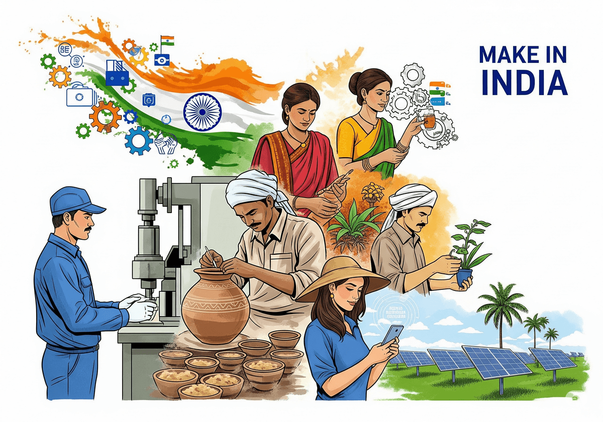Make in India Infographic Placeholder