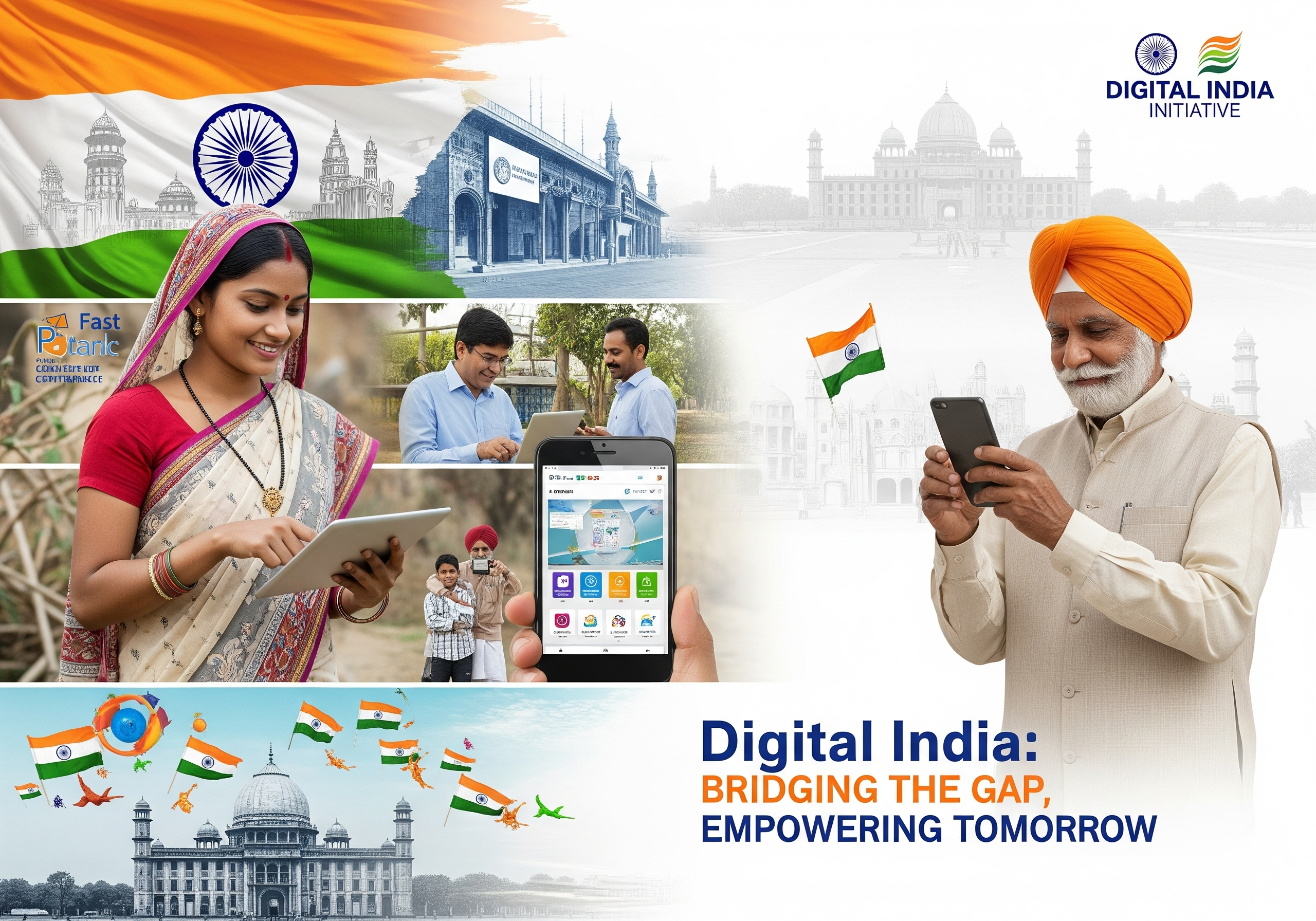 Digital India Infographic Placeholder